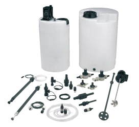 Accessories for dosing pumps and systems