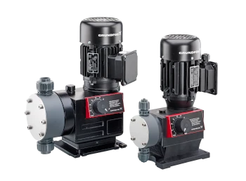 Motor-driven diaphragm dosing pumps
