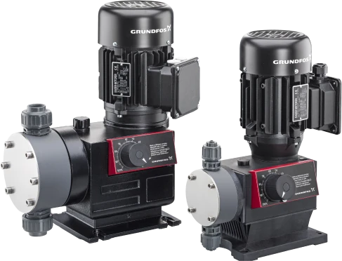 two electrical pumps